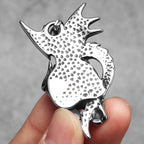 PENDRA Dragon Skull Steel Necklace