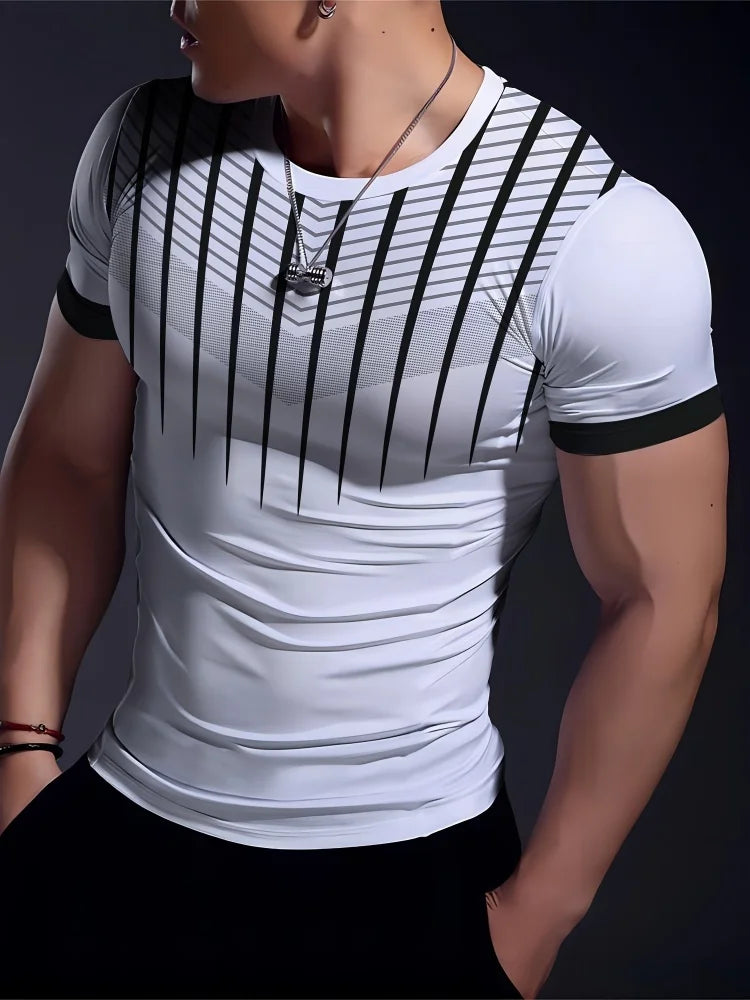 PENDRA Los Angeles Text Printed Short-Sleeve T-Shirt