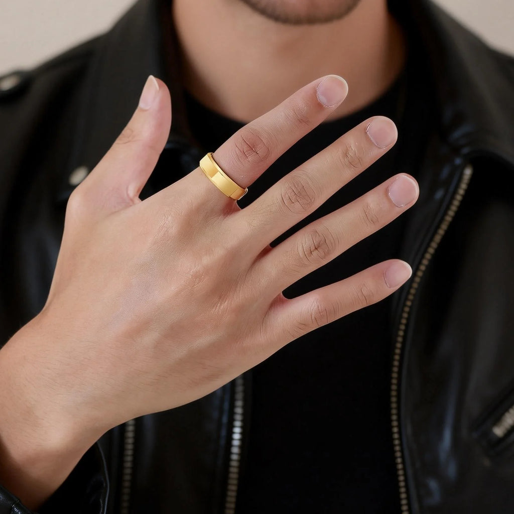 PENDRA Quindell Tungsten Band Ring