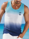 PENDRA Sleeveless Hawaiian Palm T-Shirt