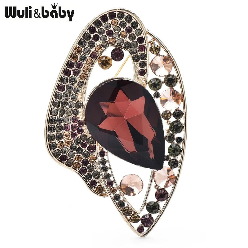 PENDRA Florielle12 Crystal Brooch