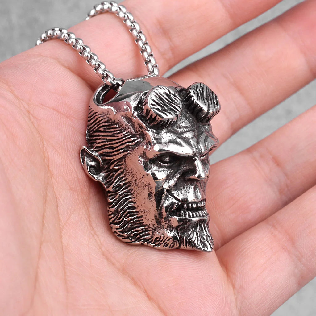 PENDRA Hellboy Anung Un Steel Necklace