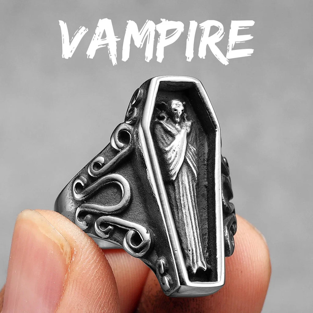 PENDRA Gothic Mummy Vampire Ring