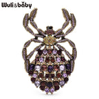 PENDRA Noctis Rhinestone Spider Brooch