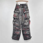Winter Slim Women Skinny Pencil Pu Leather Pants Button Thick warm  Pants Fashion Vintage Stretch Pants Black Casual Leggings