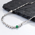 PENDRA Irregular Stone Chain Necklace