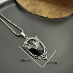 PENDRA Batgoth Gothic Stainless Steel Bat Pendant