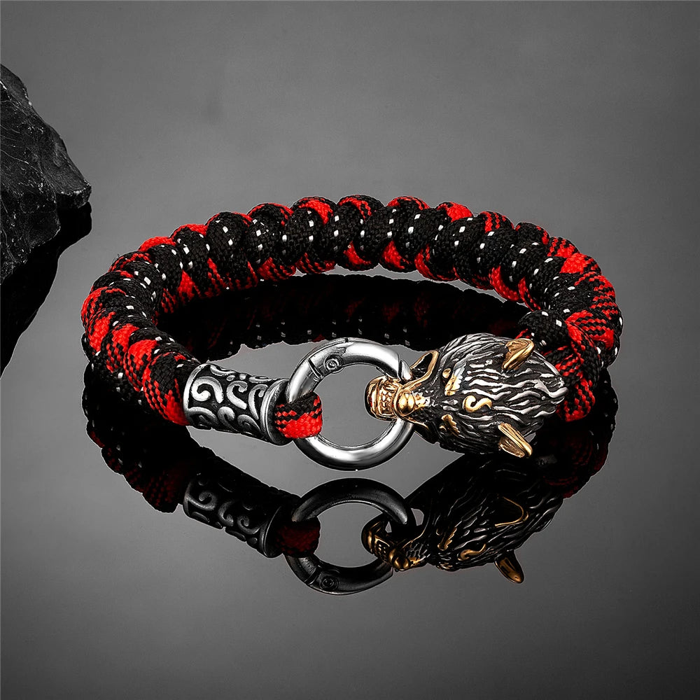 PENDRA Wolf Classic Steel Bracelet