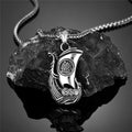 PENDRA Dragon Rune Viking Necklace