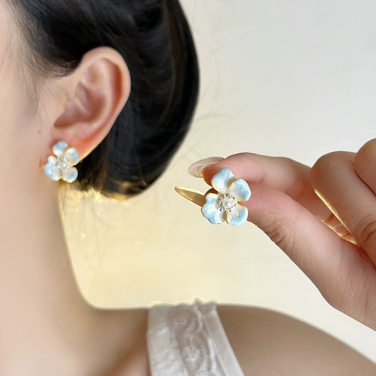 PENDRA Geometry Sterling Silver 5 Earrings