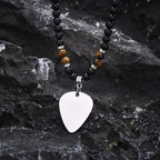 PENDRA Cross Tiger Beaded Necklace