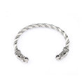 PENDRA Valknor Stainless Steel Double Dragon Bracelet