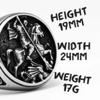 PENDRA Saint George Slay Ring
