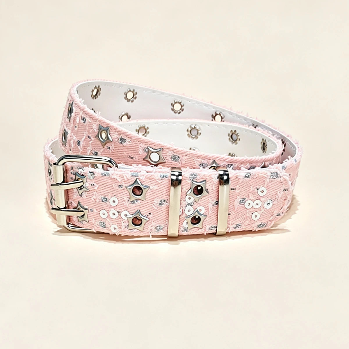 PENDRA Orlaellea Black Pin Buckle Star Luxury Belt