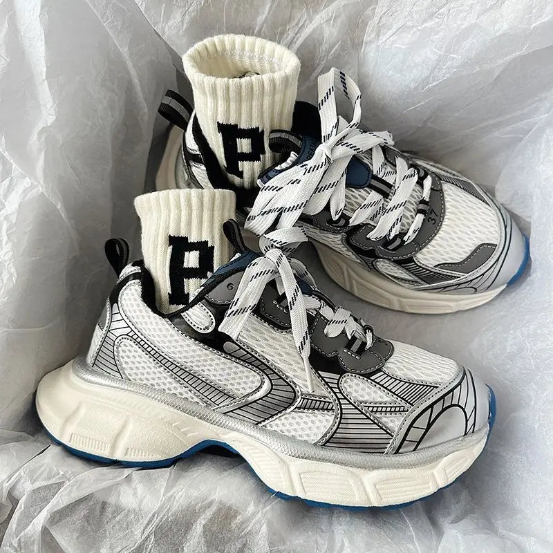 PENDRA Goddess Lightning Thick Sneakers
