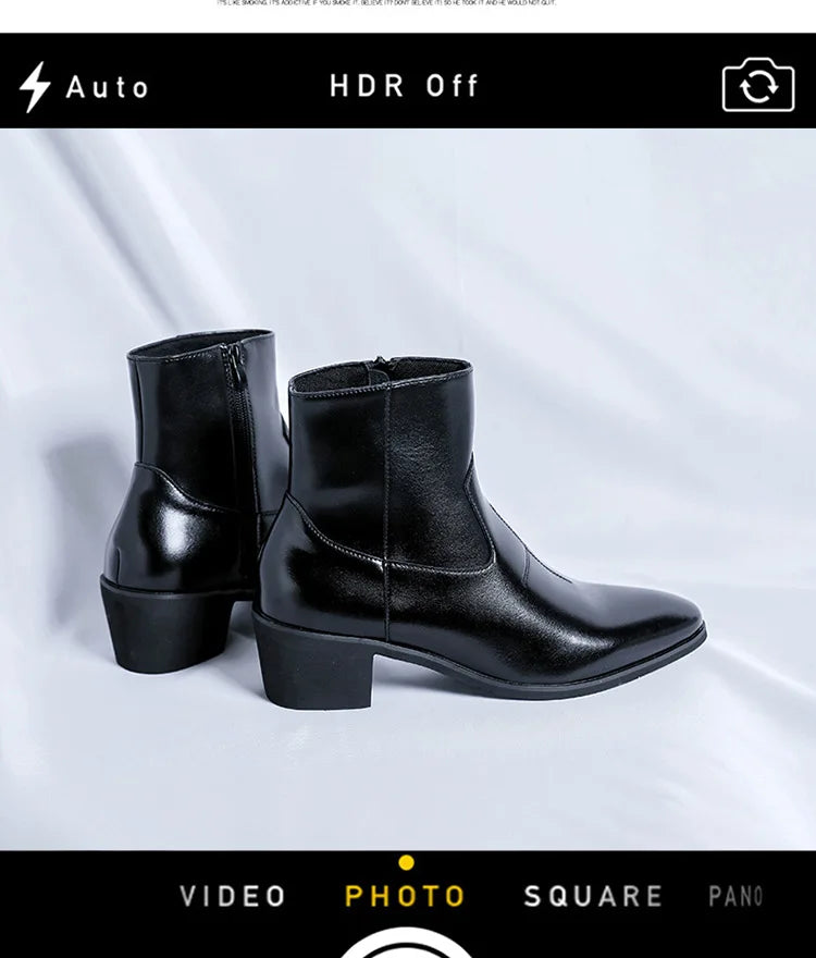 PENDRA Zipper Internal Height Boots