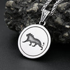 PENDRA Lioncrest Nordic Viking Lion Pendant