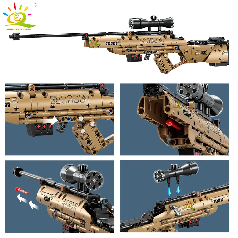 PENDRA 98K Assault Rifle Building Set