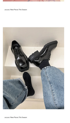 PENDRA Leather Platform End Shoes