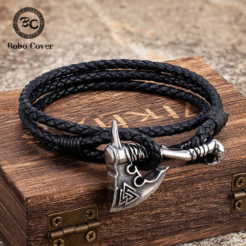 PENDRA Thor Hammer Steel Bracelet