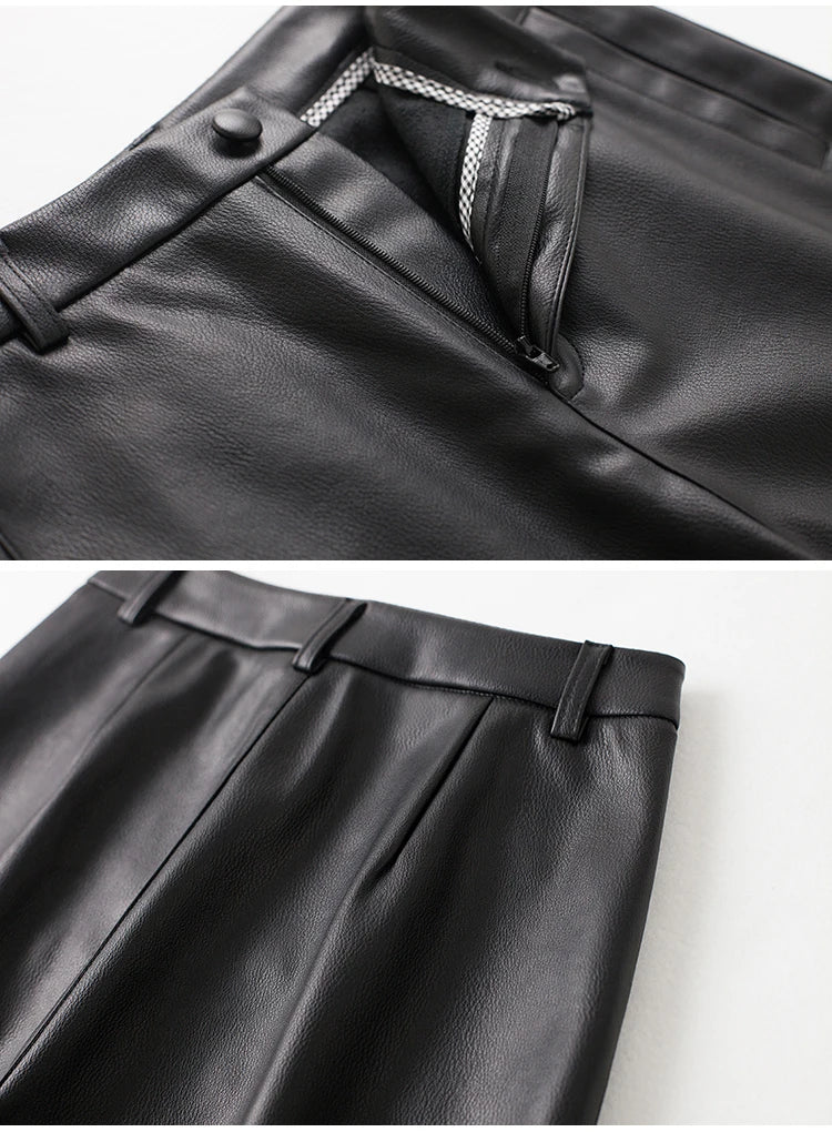 PENDRA Carrot Fit High Waist Cropped Pants