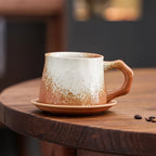 PENDRA Japanese Handmade Kiln-Changed Retro Ceramic Coffee Mug
