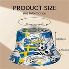 PENDRA 1pcs Football Fan Bucket Hat