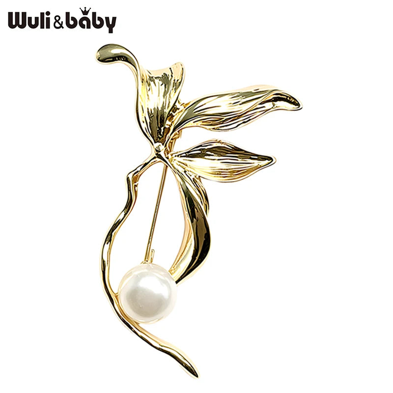PENDRA Magnoliette Magnolia Flower Brooch