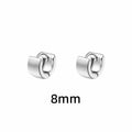 PENDRA Plain Geometry Hoop Earrings