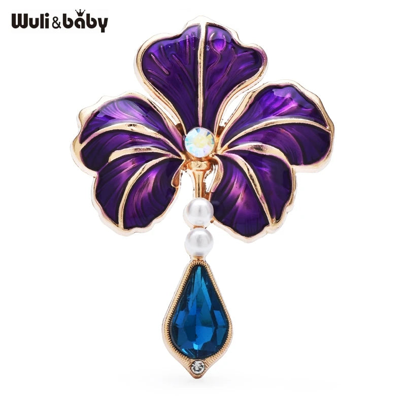 PENDRA Florielle7 Floral Brooch
