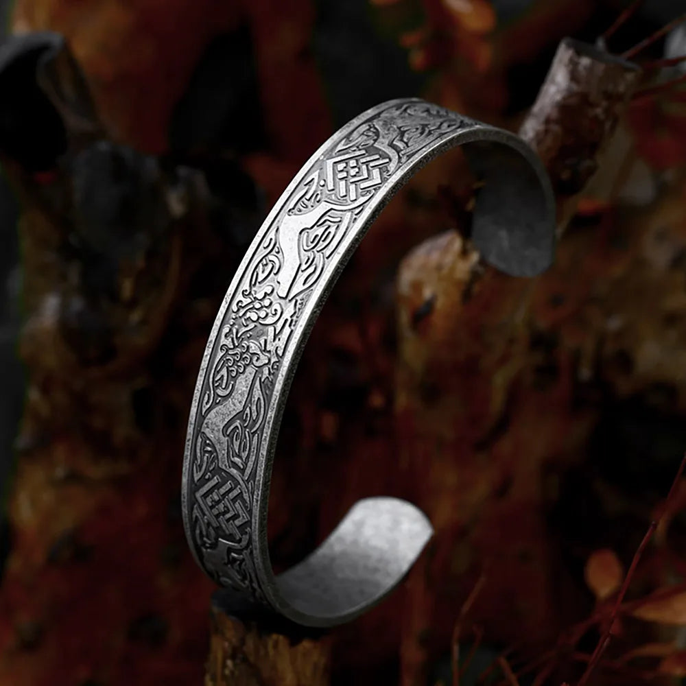 PENDRA Wolfcrest 316L Stainless Steel Bracelet