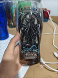 Cthulhu Deep Sea Monster Glass Mug, Gothic Fantasy Whiskey Cup, Barware for Beer Water Cocktail Collectible Decor Ornaments