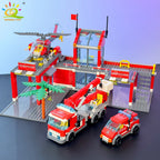 PENDRA Fire Station Helicopter Building Set