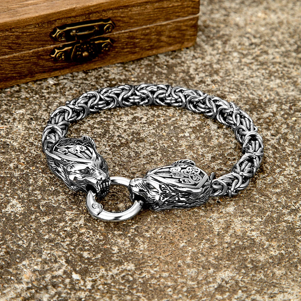 PENDRA Wolf Classic Viking Bracelet