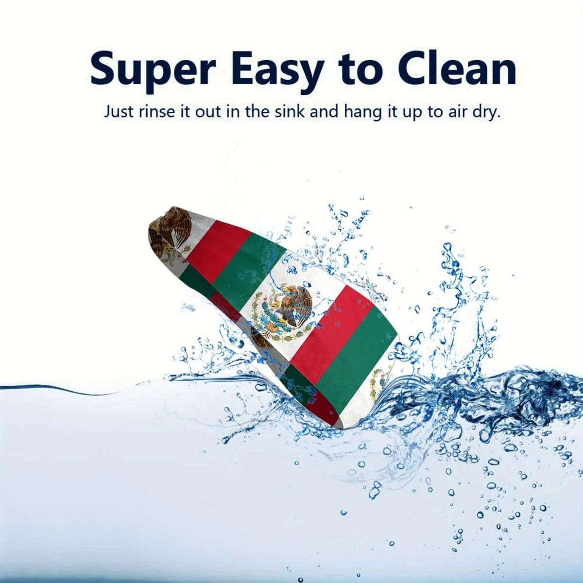 Mexico Flag Gym Sports Headband Cool Haedwear