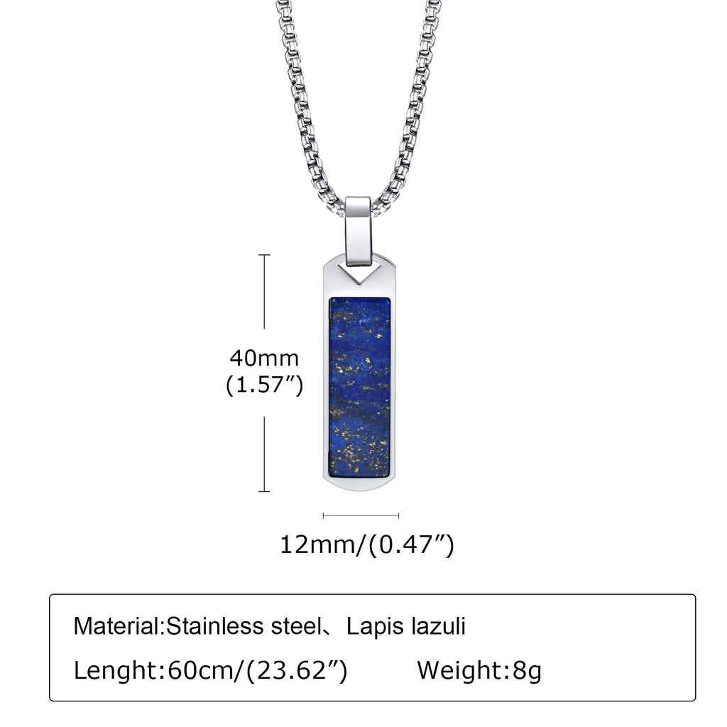 PENDRA Stone Natural Pendant Necklace