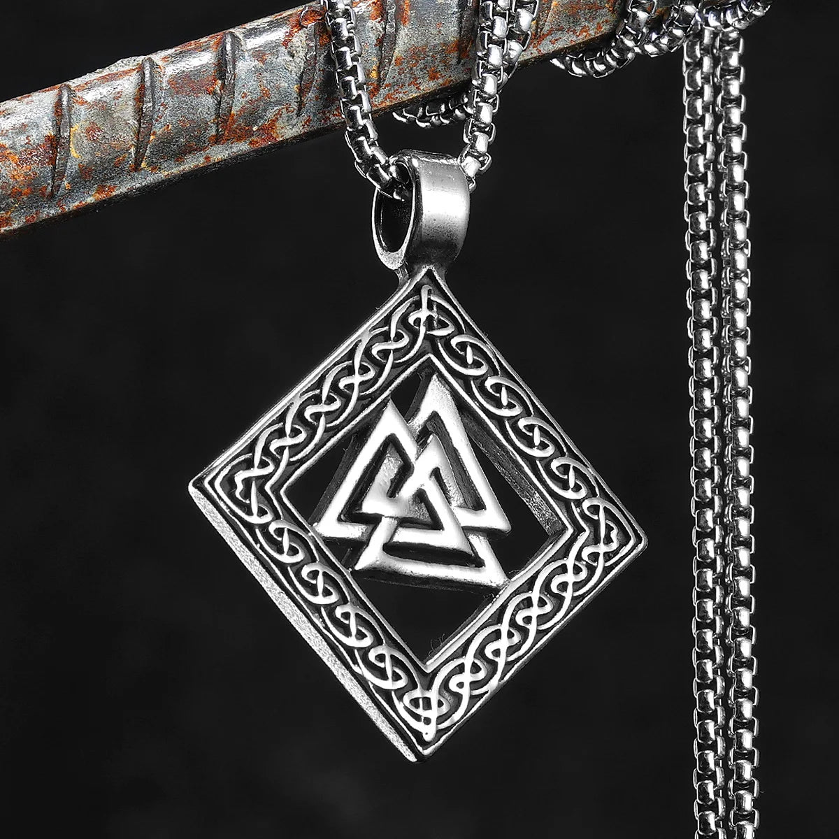 PENDRA Yorizane Viking Rune Necklace