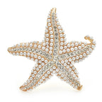PENDRA Marina Pearl Starfish Brooch