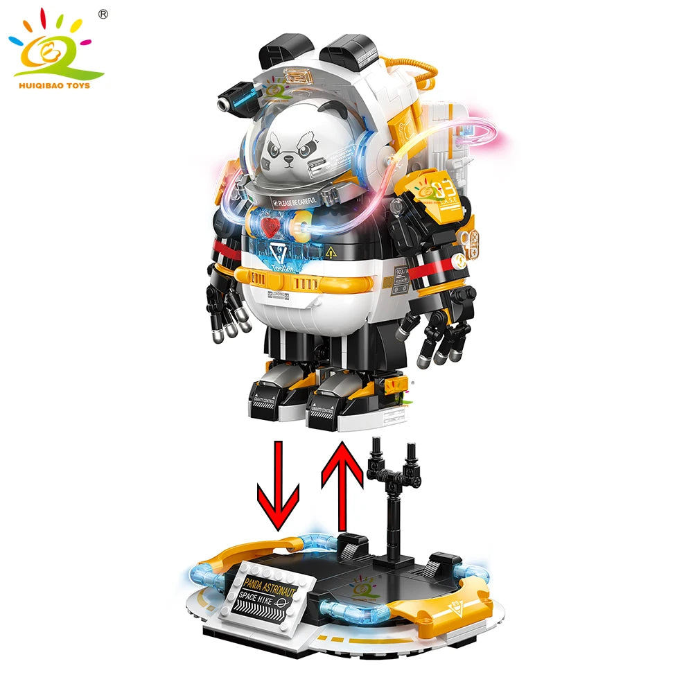 PENDRA Space Panda Astronaut Building Set