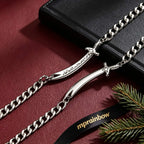 PENDRA Sword Cuban Pendant Necklace