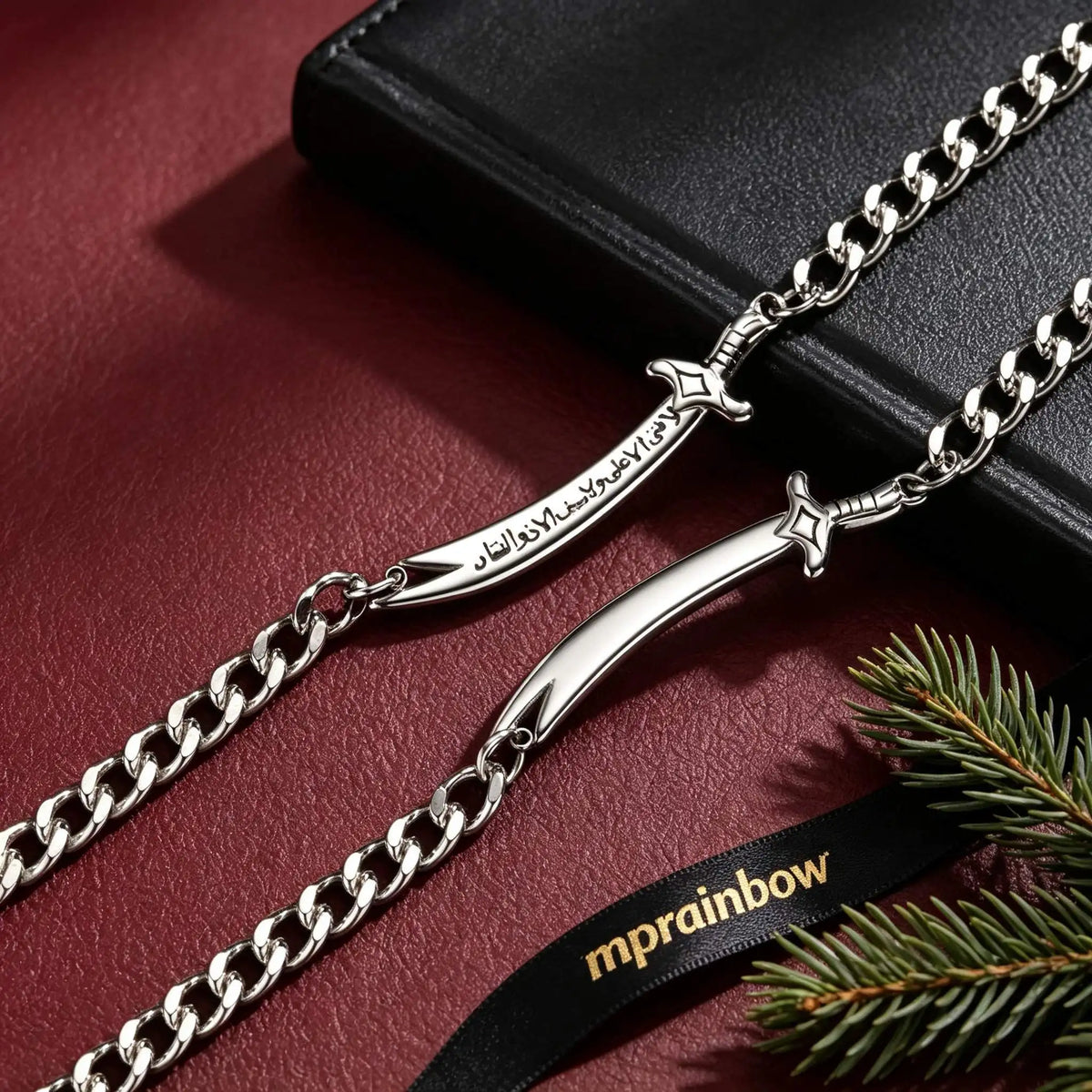 PENDRA Sword Cuban Pendant Necklace
