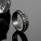 PENDRA Rune Silver Ring
