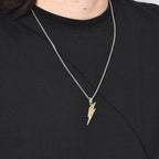 PENDRA Lightning Two Pendant Necklace