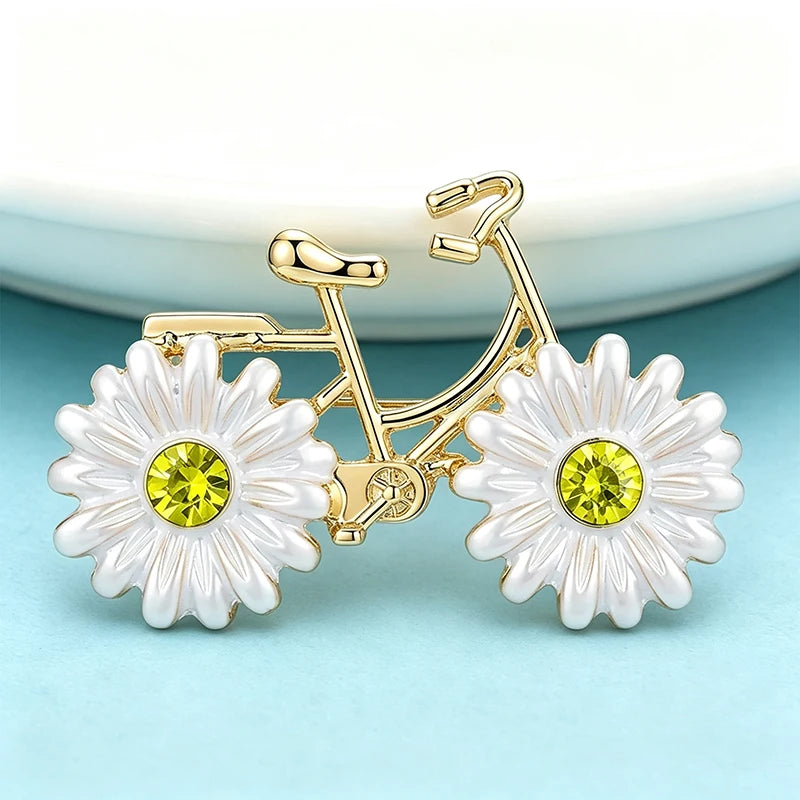 PENDRA Bicyclette Lovely Bicycle Brooch