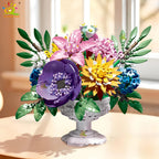 PENDRA Bouquet Potted Floral Building Set