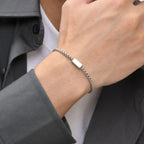 PENDRA Alphabet Letter Box Bracelet