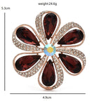PENDRA Florielle23 Crystal Brooch