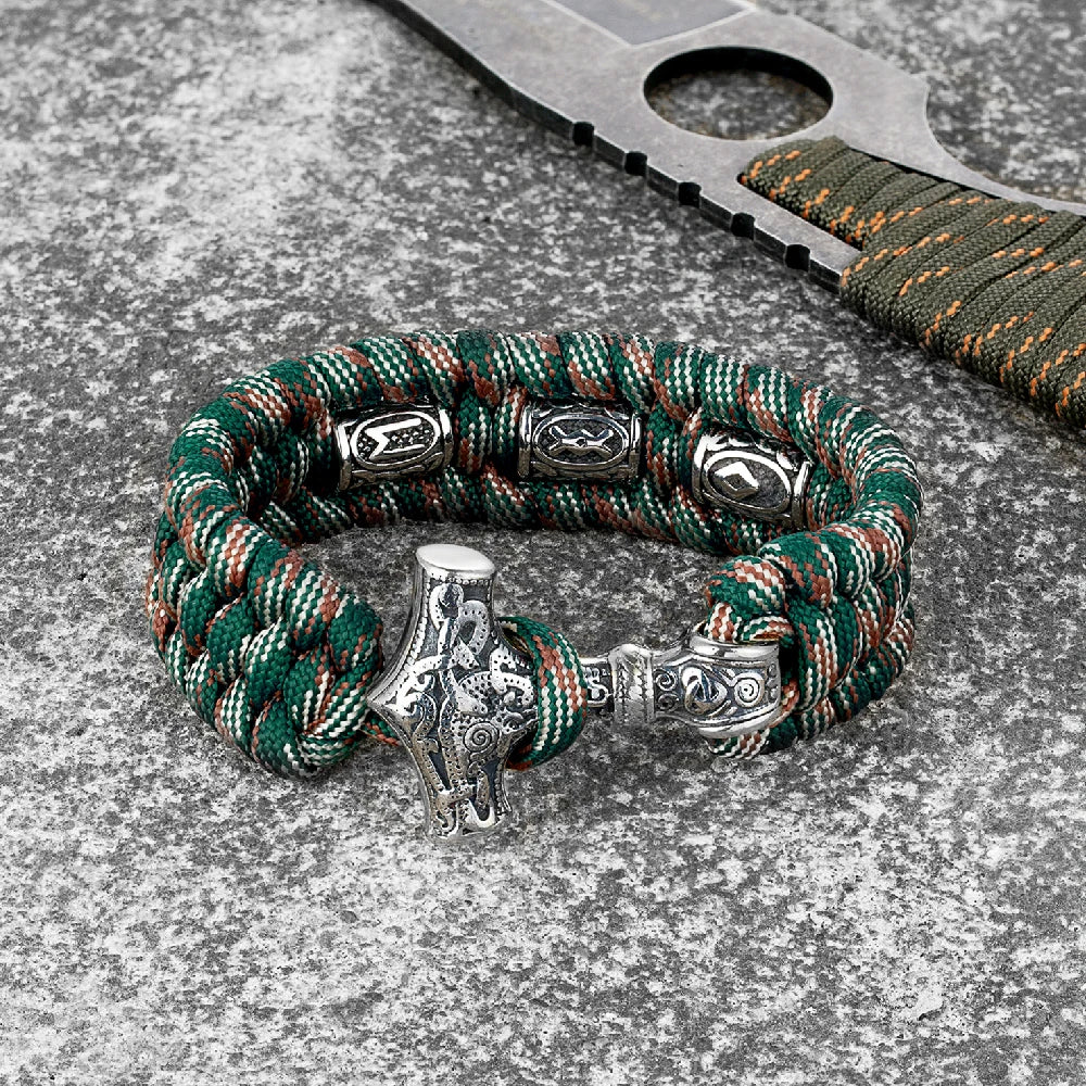 PENDRA Rune Hammer Bracelet