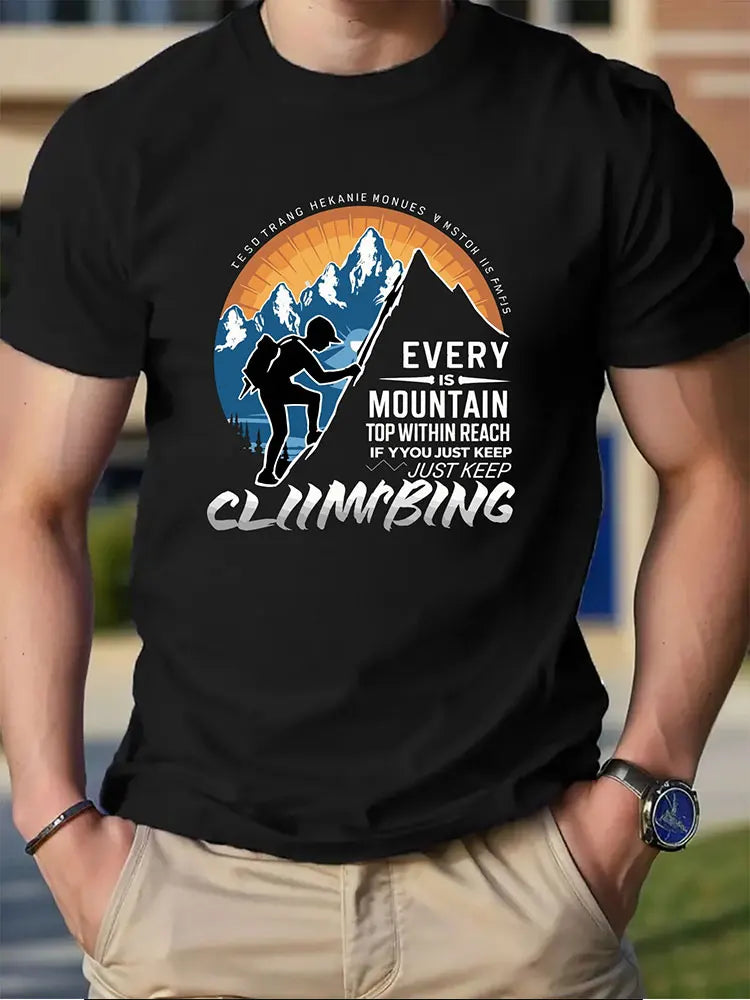 PENDRA Printed Hiking T-Shirt
