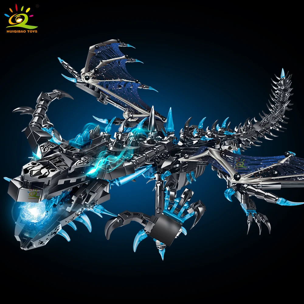 PENDRA ICE Frost Dragon Building Set
